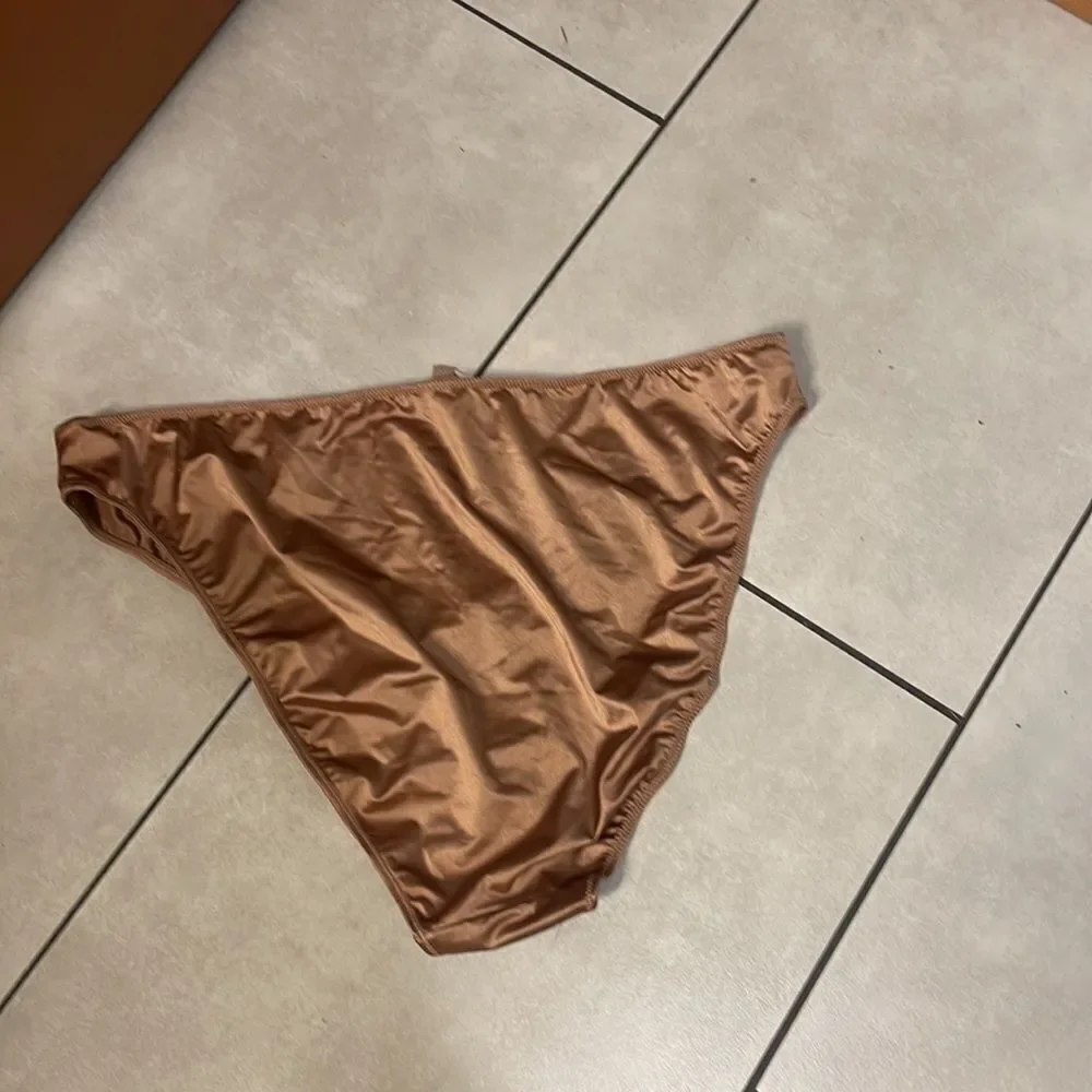 NWT Skims Nude Bikini top and Desert clay bikini bottoms